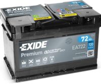 Exide EA722-LB3 Batería de Arranque, 12V