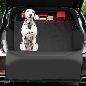 KYG Funda Protector Perros Universal para Maletero Cloruro de polivinilo Coche de pasajeros Cubierta Impermeable Fácil de Instalar